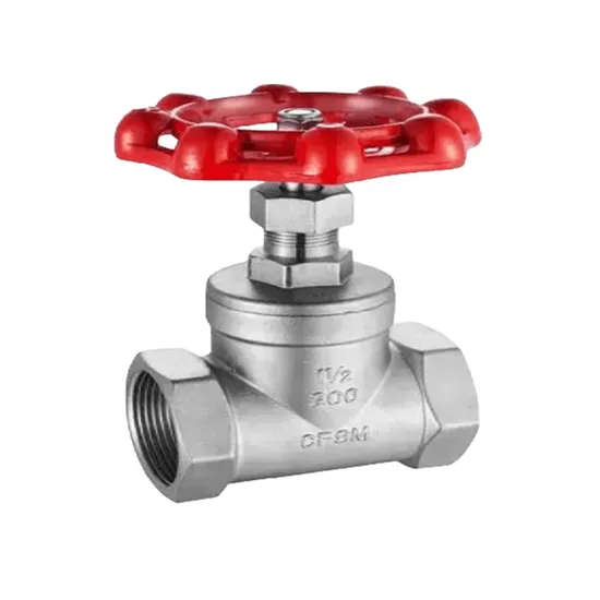  Certified SS304 1PC Threaded Gate Valve Direct Factory Supply Flow Control Valve